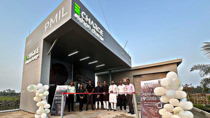 Ekhon Charge expands EV infrastructure with new fast-charging station in Cumilla