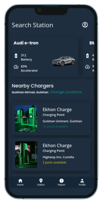 Mobile App Screen 1